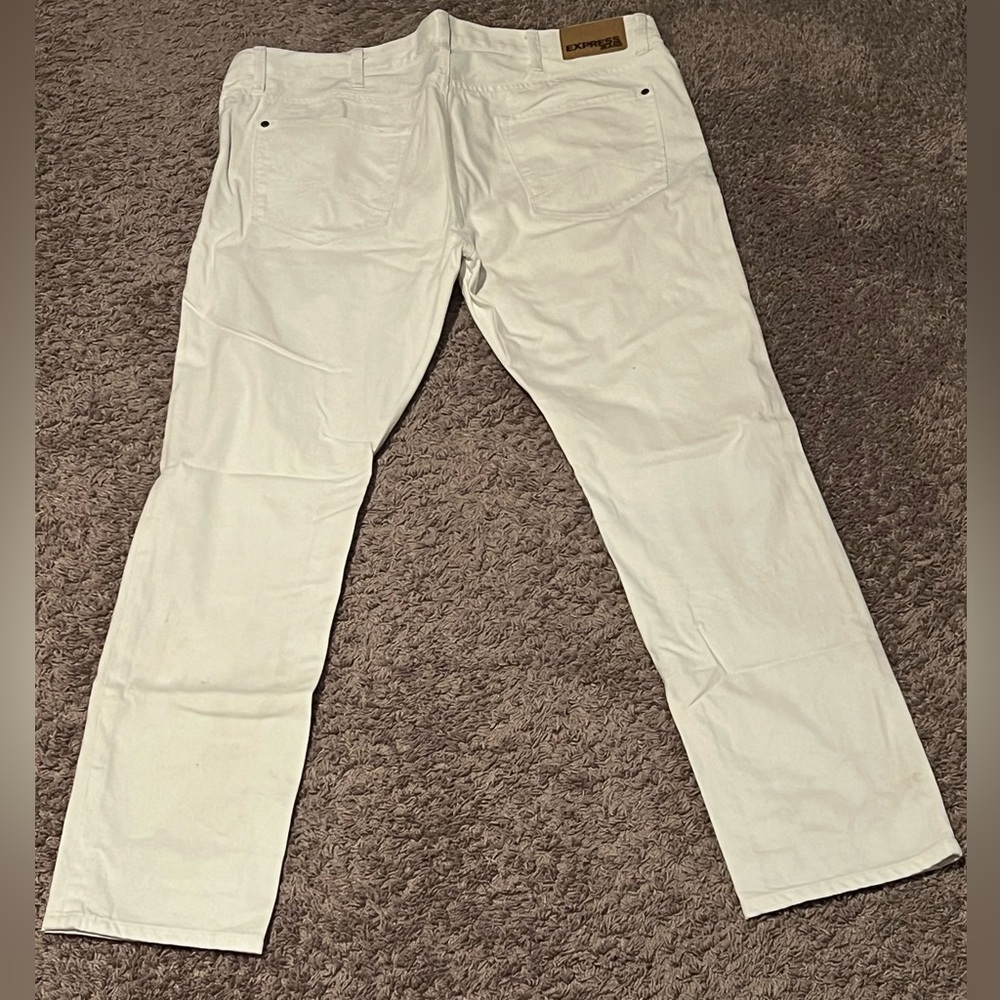 Express White Jeans Size 38x32